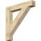 Ekena Millwork Traditional Block Rough Sawn Bracket, Douglas Fir, 6"W x 40"D x 40"H BKT06X40X40TRA05RDF - alternate 1